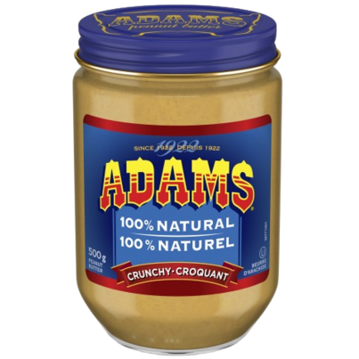 Adams 100% Natural Crunchy Peanut Butter