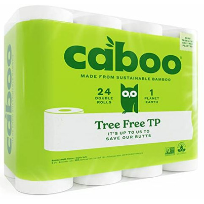Caboo Bamboo Bathroom Tissue Jumbo Rolls