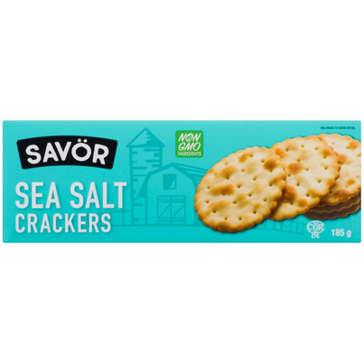 Savor Crackers Sea Salt