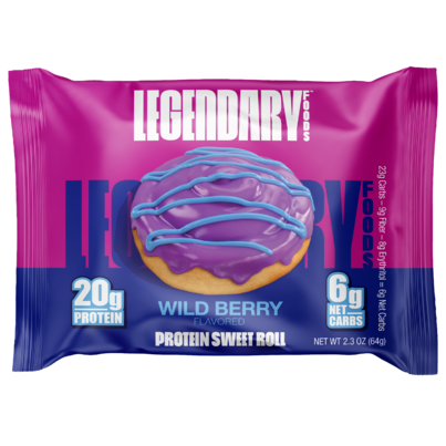 Legendary Foods Protein Sweet Roll Wild Berry