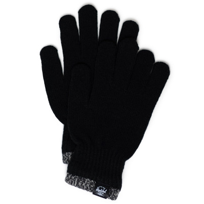 Herschel Supply Elmer Gloves Stripe Black