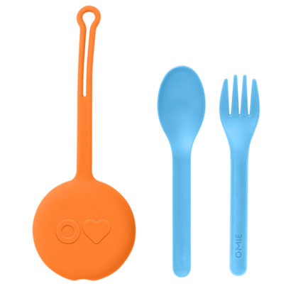 OmieLife Fork & Spoon + Pod Sunrise