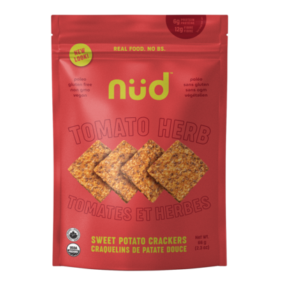 Nud Fud Tomato & Herb Crackers