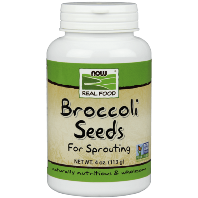 NOW Real Food Sproutable Broccoli Seeds