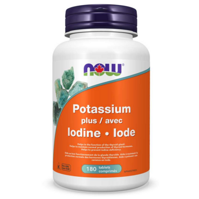 NOW Foods Potassium Plus Iodine