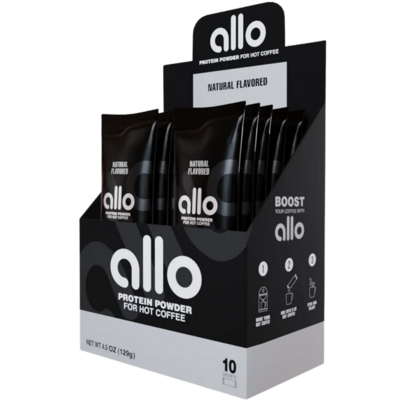 Allo Protein Powder For Hot Coffee Natural Flavor