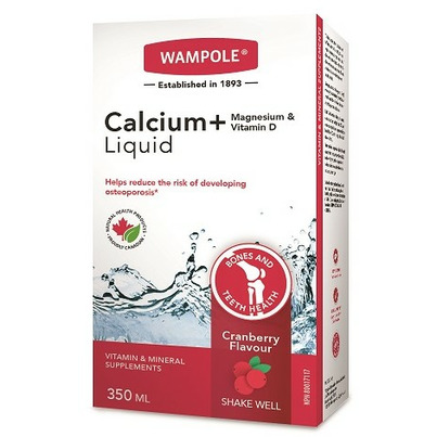 Wampole Calcium Magnesium And Vitamin D Liquid
