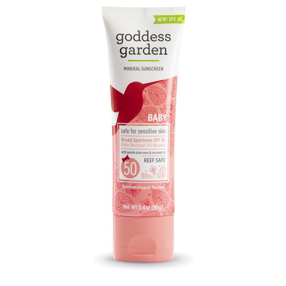 Goddess Garden Baby Mineral Sunscreen Lotion SPF 50