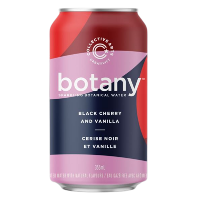 Collective Arts Brewing Botany Sparkling Water Black Cherry And Vanilla