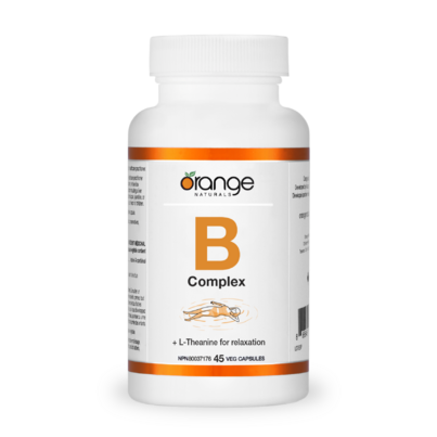 Orange Naturals B-Complex With L-Theanine