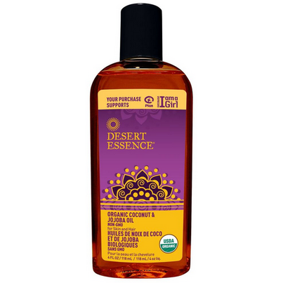 Desert Essence Organic Coconut & Jojoba Oil