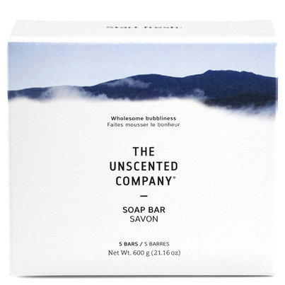 The Unscented Company Unscented Soap Bar Vegetable Glycerin
