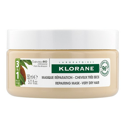 Klorane 3-in-1 Mask With Organic Cupuacu Repairing Very Dry Hair