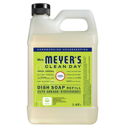 Mrs. Meyer's Clean Day Dish Soap Refill Lemon Verbena