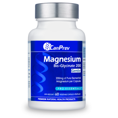 CanPrev Magnesium Bis-Glycinate 200 Gentle