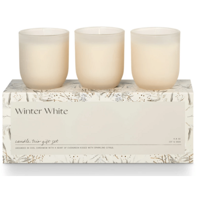 Illume Candle Trio Gift Set Winter White