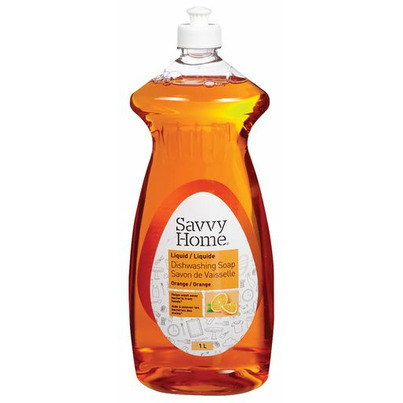 Savvy Home Liquid Dishwashing Soap Orange