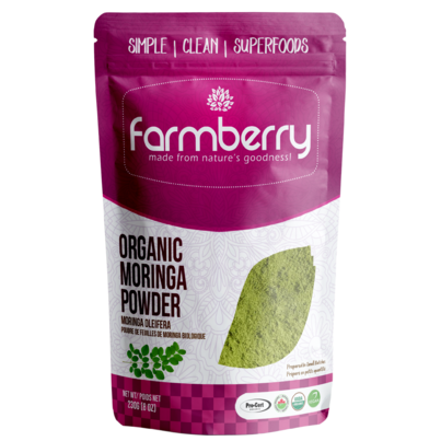 Farmberry Organic Moringa Leaf Powder