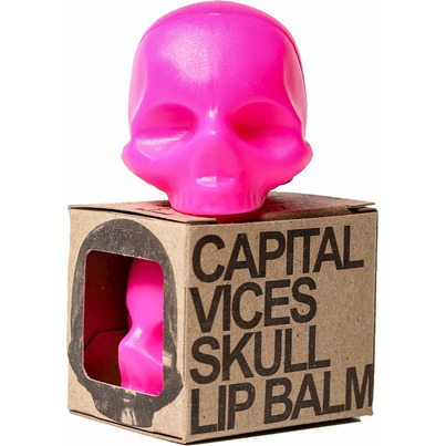 Rebels Refinery Mint Skull Lip Balm Pink