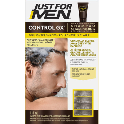 Just For Men Control Gx Light Shades Gray Reducing Shampoo