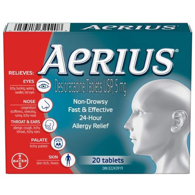 Aerius Non-Drowsy 24-Hour Allergy Small