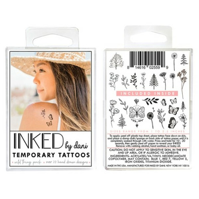 Inked By Dani Temporary Tattoo Wild Thing