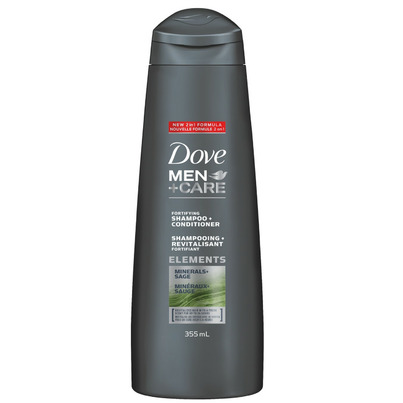 Dove Men+Care Minerals + Sage Fortifying Shampoo + Conditioner