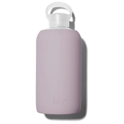 Bkr Glass Water Bottle Sloane Lilac Grey