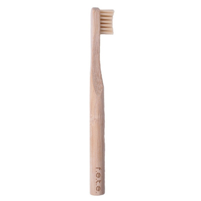 F.e.t.e. Children's Bamboo Toothbrush Natural