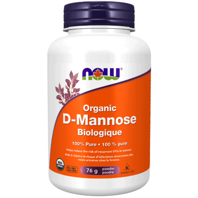 NOW Foods Organic D-Mannose Powder