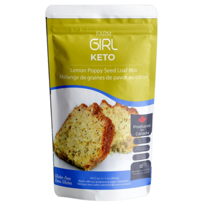 Farm Girl Keto Loaf Mix Lemon Poppy Seed