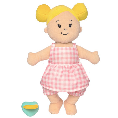 Manhattan Toy Wee Baby Stella Doll With Blonde Buns