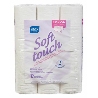 Savvy Home Bath Tissue Double 2Ply