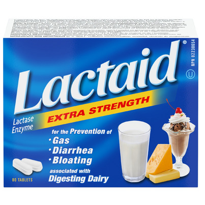 Lactaid Extra Strength Tablets