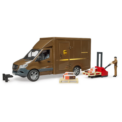 Bruder Toys MB Sprinter With UPS Driver