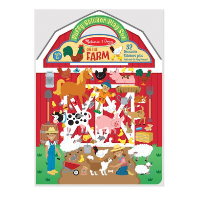 Melissa & Doug Puffy Sticker Play Set On The Farm