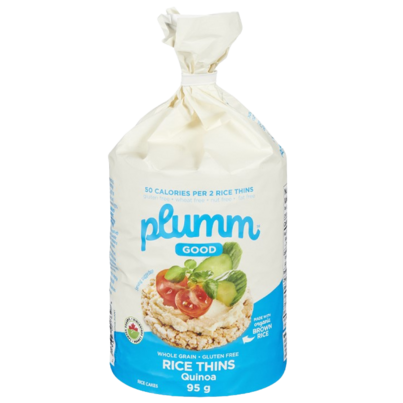 Plum.M.Good Organic Brown Rice Thins With Quinoa