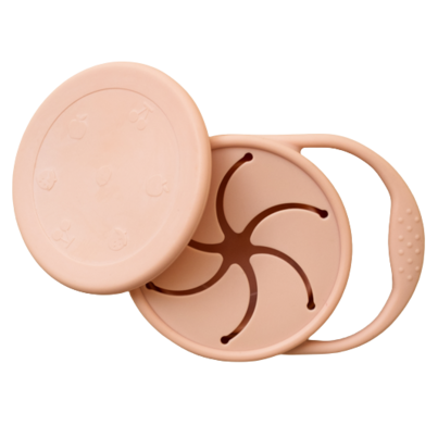 Minika Snack Cup With Lid Blush