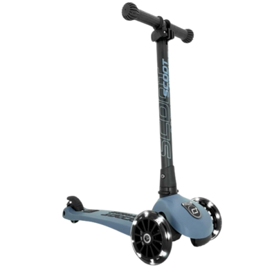 Scoot & Ride Highwaykick 3 LED Scooter Steel