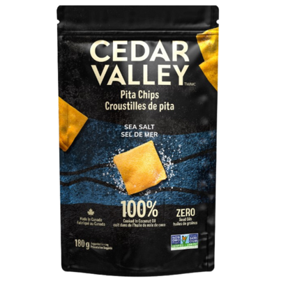 Cedar Valley Selections Pita Chips Sea Salt