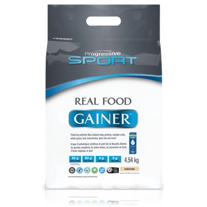 Progressive Sport Real Food Gainer Protein Powder Vanilla
