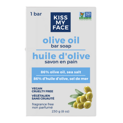 Kiss My Face Bar Soap Olive Oil Fragrance Free