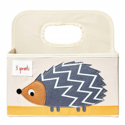 3 Sprouts Diaper Caddy Hedgehog