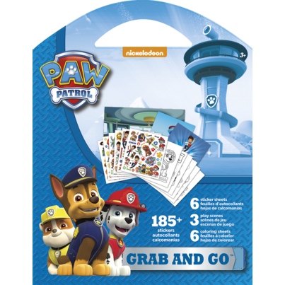 Trends Paw Patrol Grab & Go Sticker And Activity Book