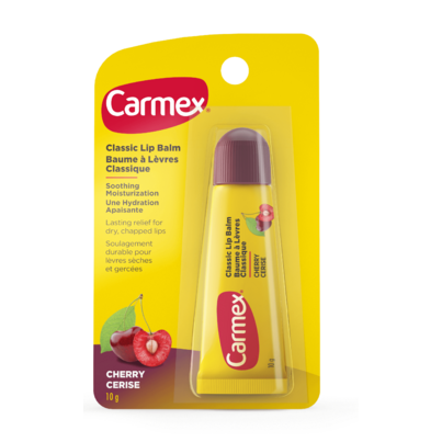 Carmex Lip Balm Cherry Flavour Squeeze Tube