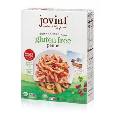 Jovial Brown Organic Rice Pasta Penne Rigate