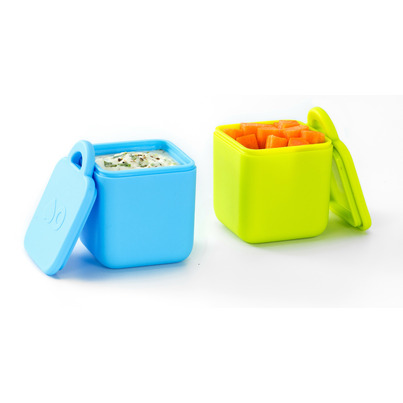 OmieLife OmieDip Container Blue & Lime