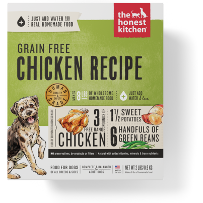 The Honest Kitchen Grain Free Chicken Dog Food Recipe