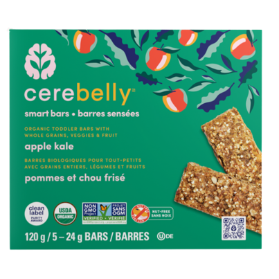 Cerebelly Organic Smart Bar Apple Kale