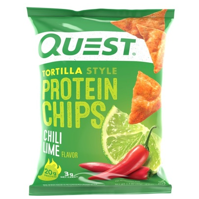 Quest Nutrition Protein Tortilla Chips Chili Lime